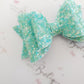 Frosted Glitter Double Bows