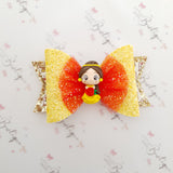 Belle Inspired Clay Bow