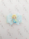 Elsa Inspired Clay Bow
