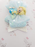 Elsa Inspired Clay Bow