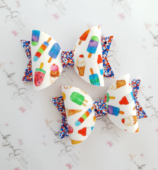 Soda Pop Ice Cream Bow