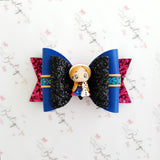Frozen Anna Inspired Bow