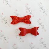 Red School Bows