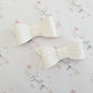 White Indie Bows