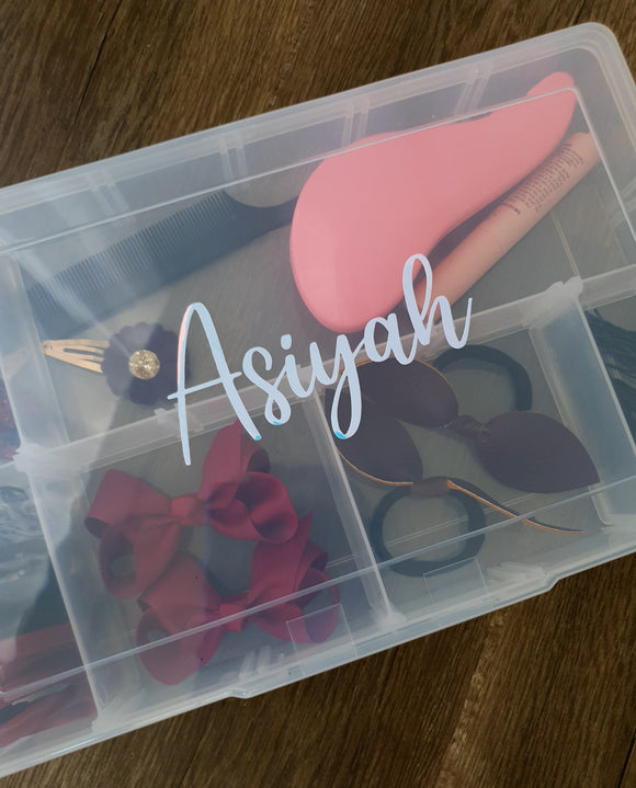 Personalised Hair Storage Box (BOX ONLY)