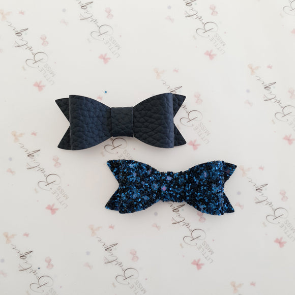 Navy Indie Bows