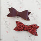 Burgundy Indie Bows