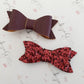 Burgundy Indie Bows