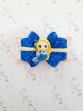 Glitter Cabaret Mermaid Bows