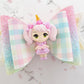 Unicorn Girl Bow
