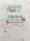 Cherry Gingham Bow