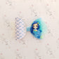 Blue/Teal Mermaid Bows