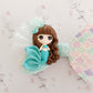 Blue/Teal Mermaid Bows