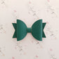 Luxe Smooth Leather Hair Bows