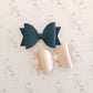 Luxe Smooth Leather Hair Bows