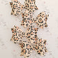 Suede Leopard Bows