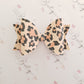 Suede Leopard Bows