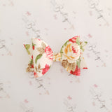 Red Floral/Lace Set