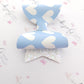 Pastel Hearts Leatherette Bow