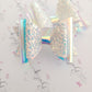 Blue and Iridescent Sparkle Bows (2 Colours)