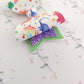 Rainbow Dinosaur Bows