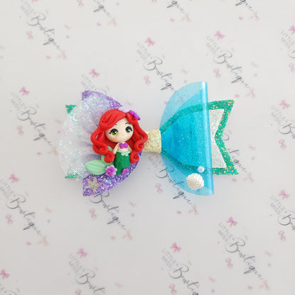 Bright Mermaid Bow