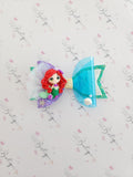 Bright Mermaid Bow