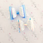 Blue and Iridescent Sparkle Bows (2 Colours)
