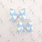 Pastel Hearts Leatherette Bow