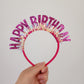 Birthday Headbands (3 Styles)