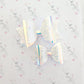 Blue and Iridescent Sparkle Bows (2 Colours)