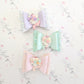 Sleeping Beauty Unicorn bows (3 styles)