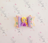 Tangled Inspired Hair Bow