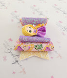 Tangled Inspired Hair Bow