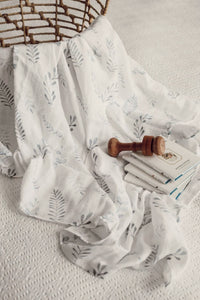 Snuggle Hunny Wild Fern I Organic Muslin Wrap