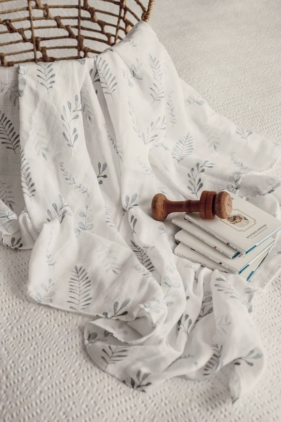 Snuggle Hunny Wild Fern I Organic Muslin Wrap