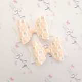 Checkered Bluey/Bingo Bows
