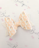 Checkered Bluey/Bingo Bows