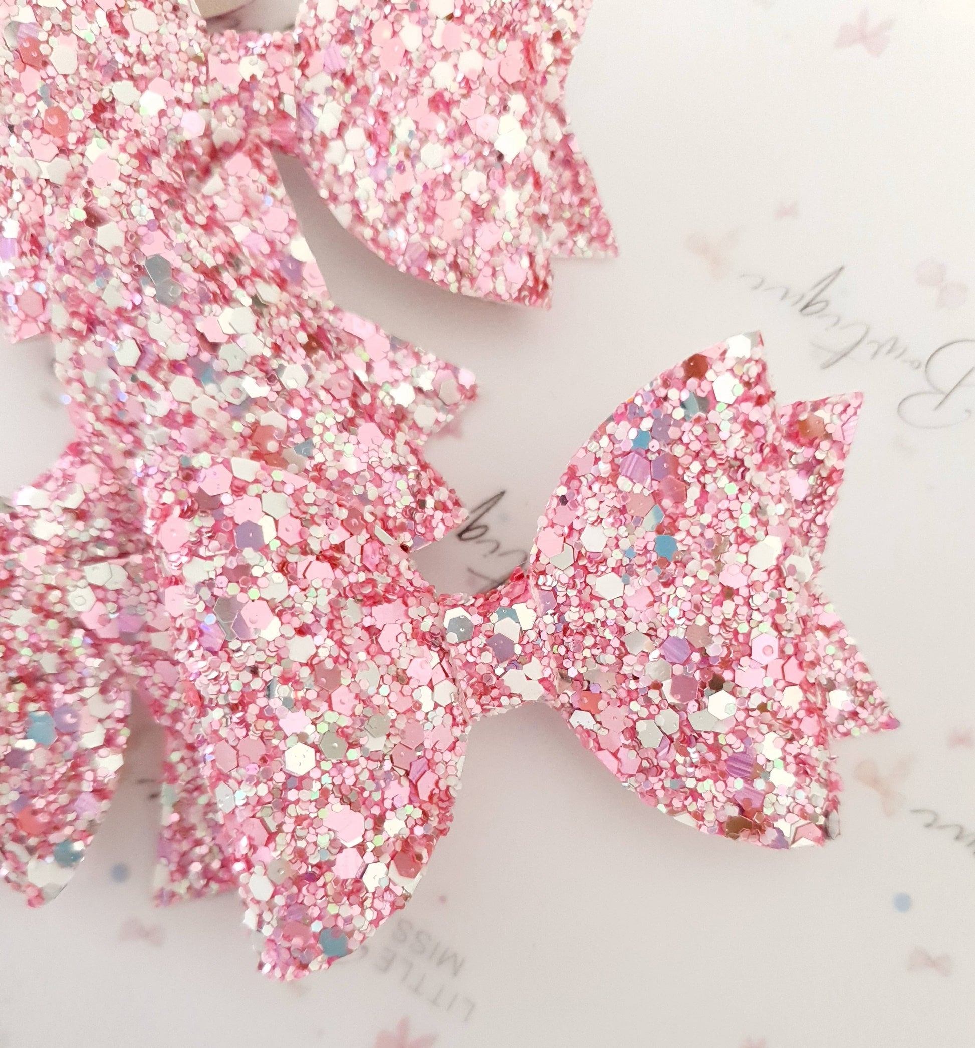 glitter hair bow, sparkle hair bow, headband, hair clip, handmade 
