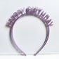 Glitter Perplex Birthday Headbands (7 Colours)