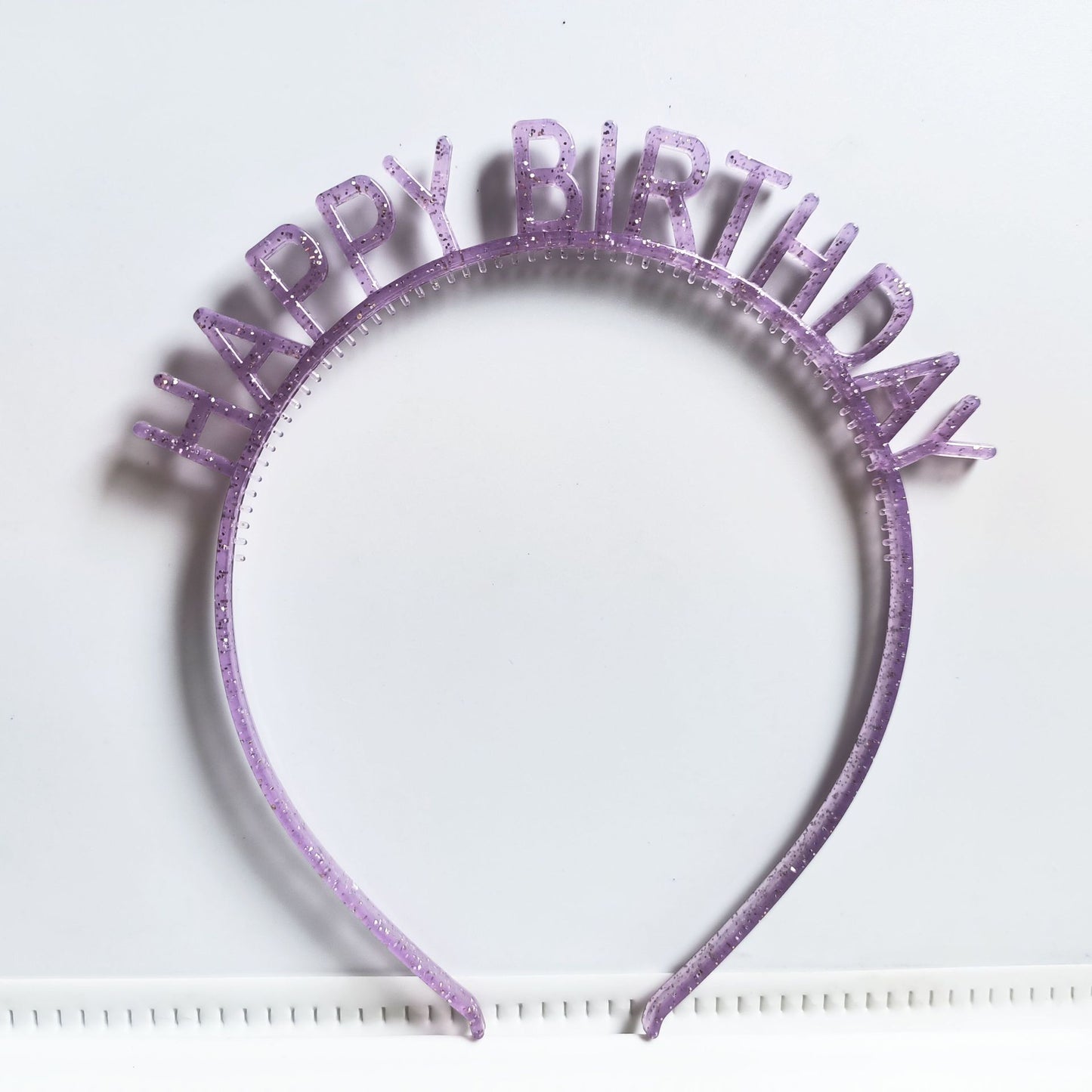 Glitter Perplex Birthday Headbands (7 Colours)