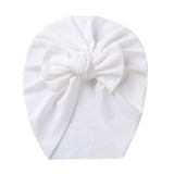 Ribbed Bow Baby Turban