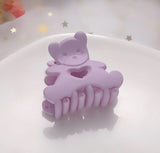 Teddy Bear Claw Clips (8 Colours)