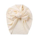 Ribbed Bow Baby Turban