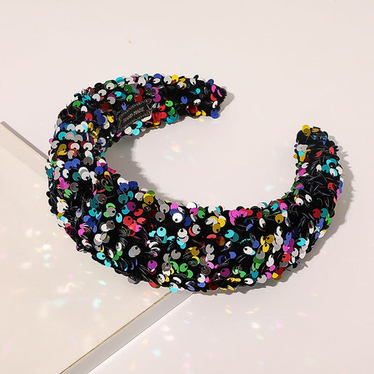 Rainbow Sequin Headband