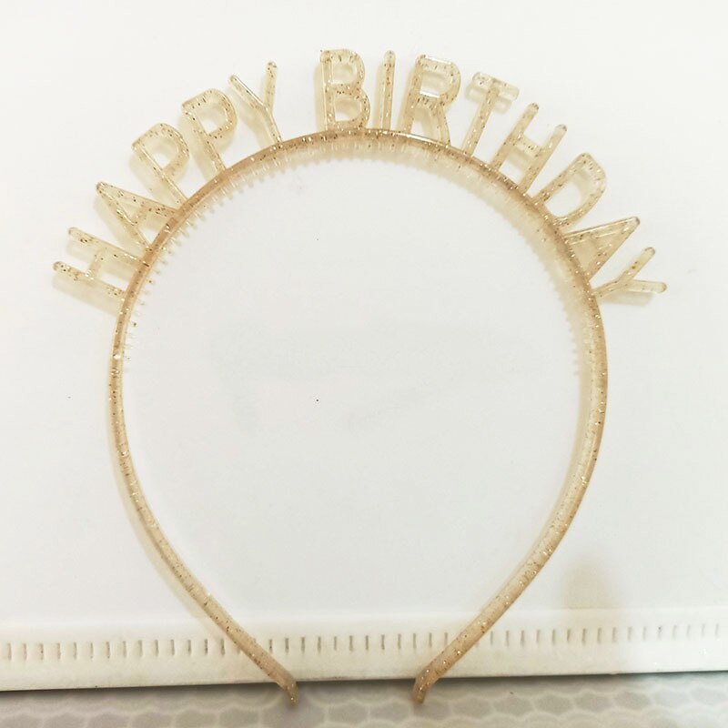 Glitter Perplex Birthday Headbands (7 Colours)
