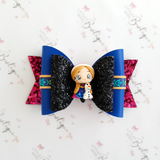 Frozen Anna Inspired Bow