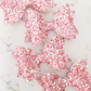 Princess Pink Glitter Bow
