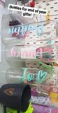 Drink Bottle Vinyls