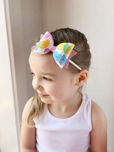 Candy Hearts Bow